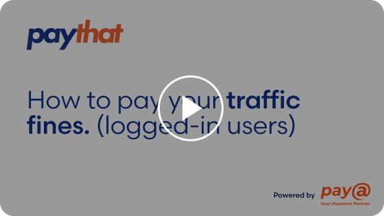 Pay your traffic fines