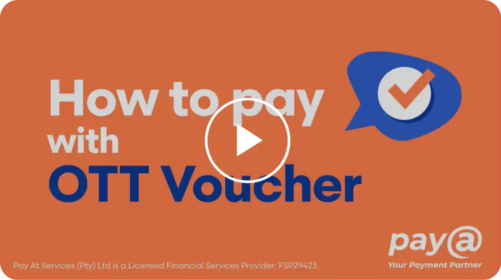 How to pay with OTT Voucher