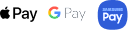 Apple Pay, Google Pay and Samsung Pay